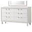 Commode Genoa G05790-D (sans miroir), blanc scintillant