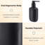 Distributeur de savon ovale noir-121430778