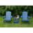 2-Piece All-Season Outdoor Lounge Chairs  For Patio Chats & Garden Leisure Gatherings, Chair-1540636858