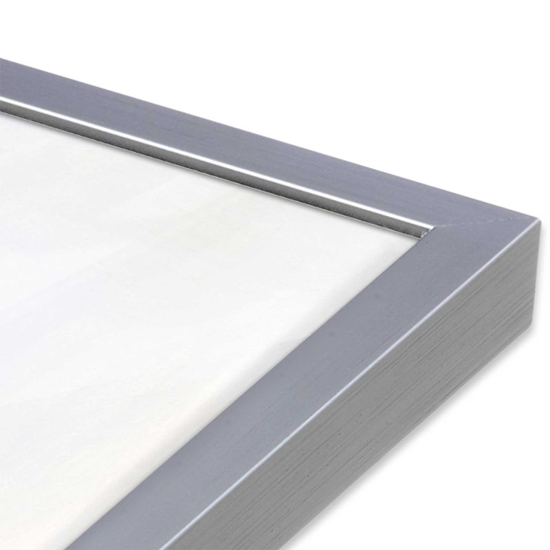 Dawn's Soft Light I Print, H 13,75 po x l 13,75 po, Encadrement ouvert, chrome poli