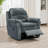 Contemporary Fabric Power Recliner Chair with USB Port & Push-Button Control - Memory Foam Pillow Design for Ultimate Comfort-845381504-845381519