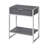 Hemy Accent Side End Table, Drawer, 1 Shelf, 20 Inch, Metal-101190784-101190789