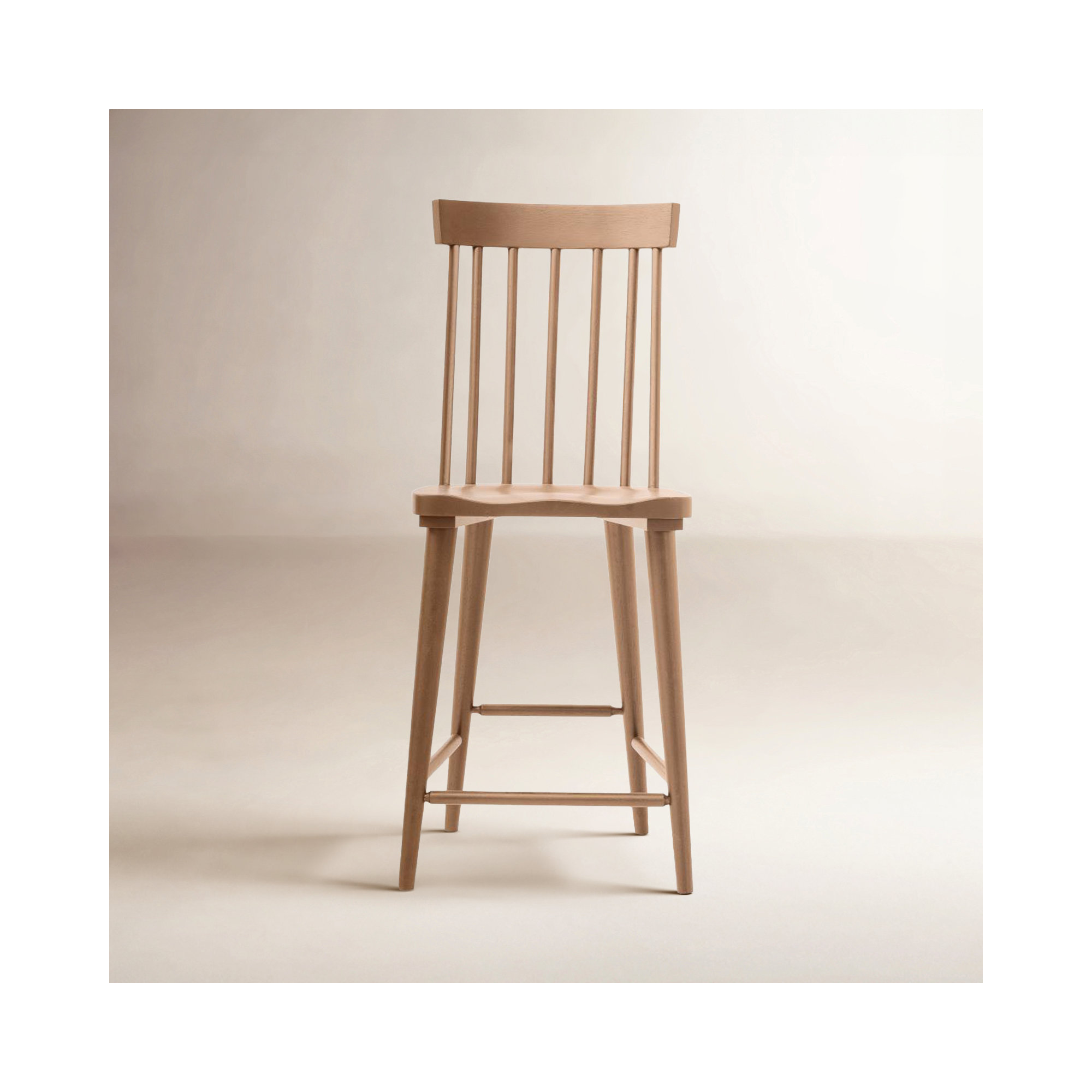 Mya Windsor Counter Stool, Natural