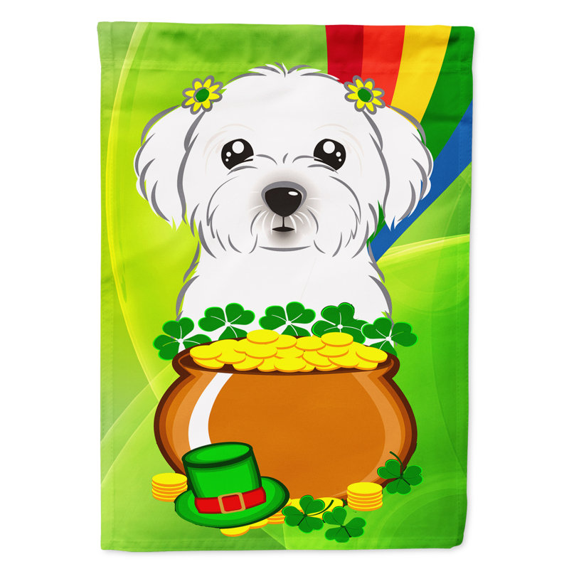 Drapeau de jardin Arella St. Patrick's, Maltais