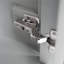 Meuble-lavabo de 20 po avec lavabo, armoire de salle de bain avec porte à fermeture douce, support de rangement et tablette ouverte-361941812