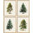 " Christmas Tree Pine Tree Art Close Up " 4 - Pieces-97782600-97782601