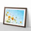 Yellow Flowers - Picture Frame Painting Print-56739611-56739612