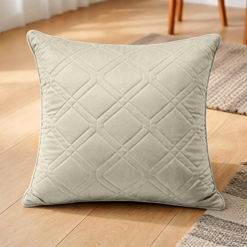 Square Cushion, Cream