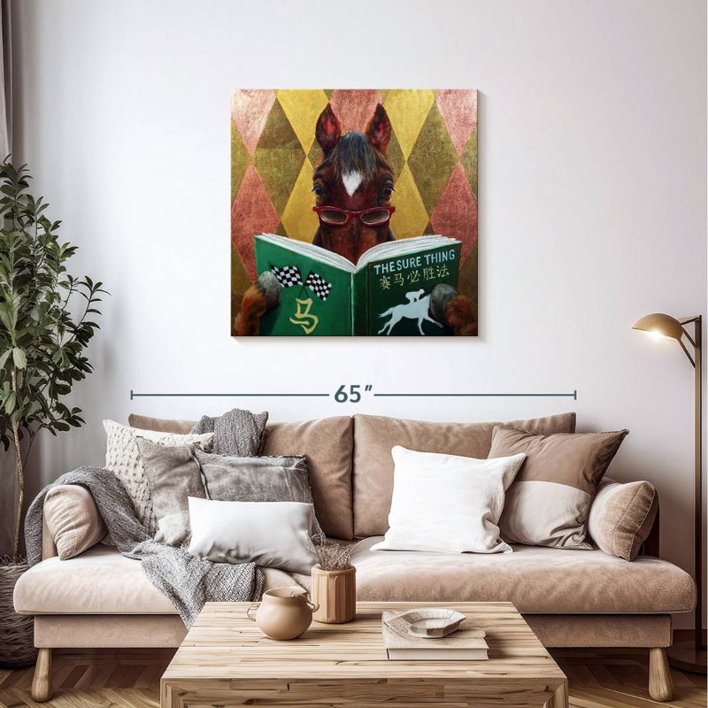 Crowle Wise Bet, 36" H x 36" W