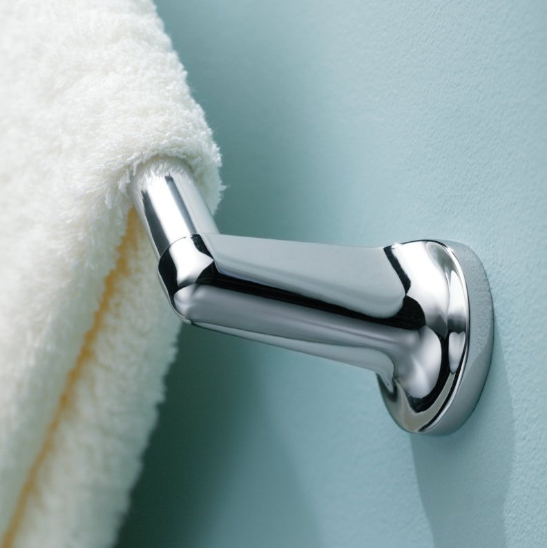 Aspen 24" Wall Mounted Towel Bar, Polished Chrome