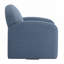Chaise pivotante en tissu moderne avec ressorts hélicoïdaux et rotation à 360 degrés-1072932611