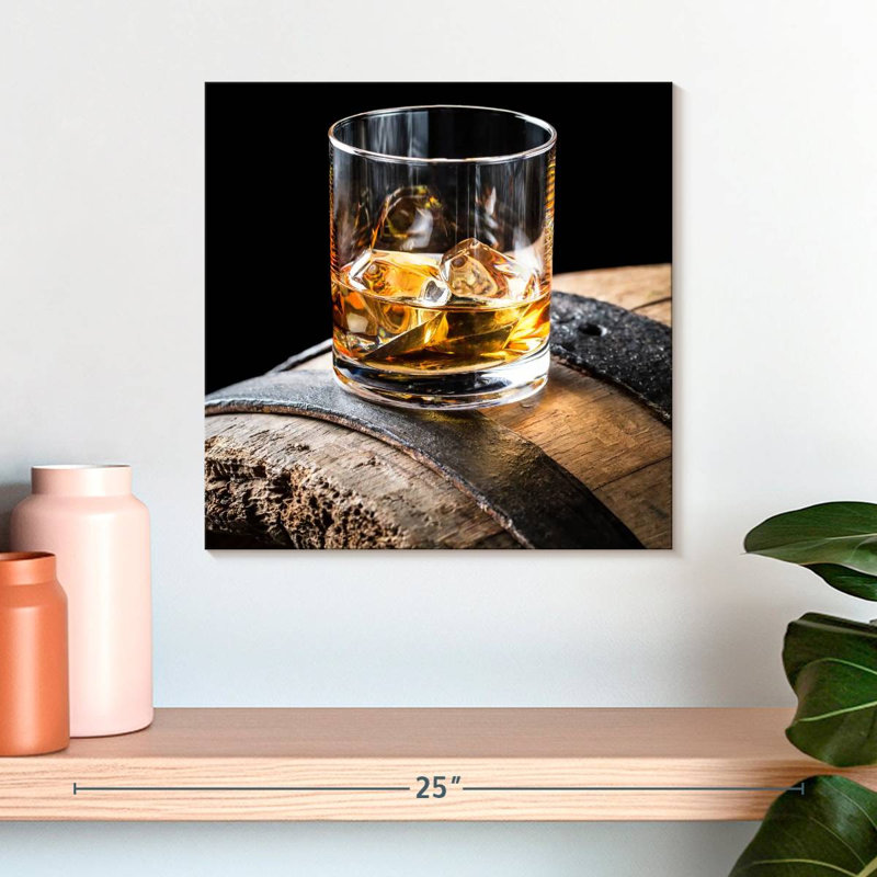 Yarlin Brandy, boisson du baril, H 16 po x l 16 po