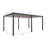 Aluminum Frame Pergola with Fixed Roof & LED Lights-97823456