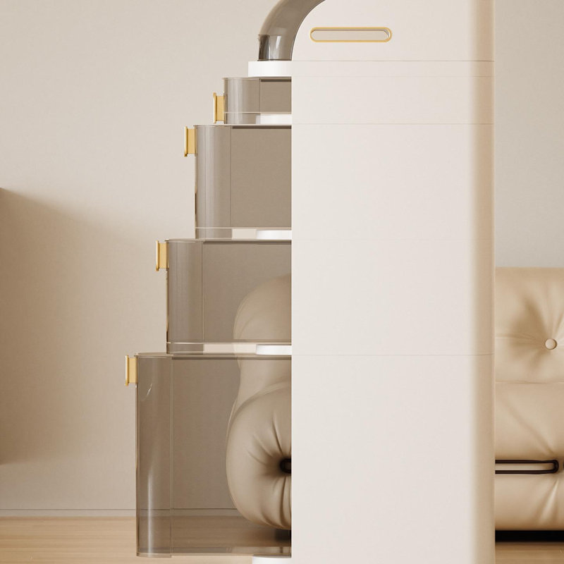 Pernie Polypropylene Freestanding Standard Bathroom Cabinet