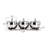 3 Grids 304 Stainless Steel Seasoning Containers Set With Lid Spoon And Tray, Condiment Jar Spice Container, Condiment Canisters Pots For Serving Sugar, Pepper, Salt, Spice