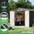 8 Ft. W X 12 Ft. D Metal Storage Shed