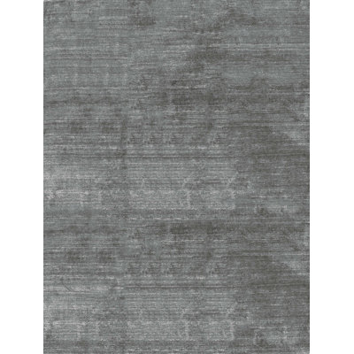 Wool Area Rug in Gray
