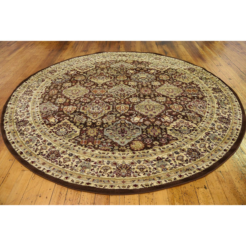 Niles Oriental Indoor Rug, Round 6'1"