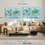 "Carte du monde pour enfants" sur toile-622574076
