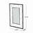 Deco Rectangle Mirror