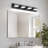 30 in. 4-Light Modern Black LED Bathroom Vanity Light 5CCT with Adjustable Head, Dimmable-1159575742-1159575741
