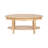 Sutherlin Wooden Oval Coffee Table for Living Room