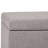 Dover 36"W Upholstered Linen Look Fabric Contemporary Rectangular Storage Ottoman with Lift Top-161001865