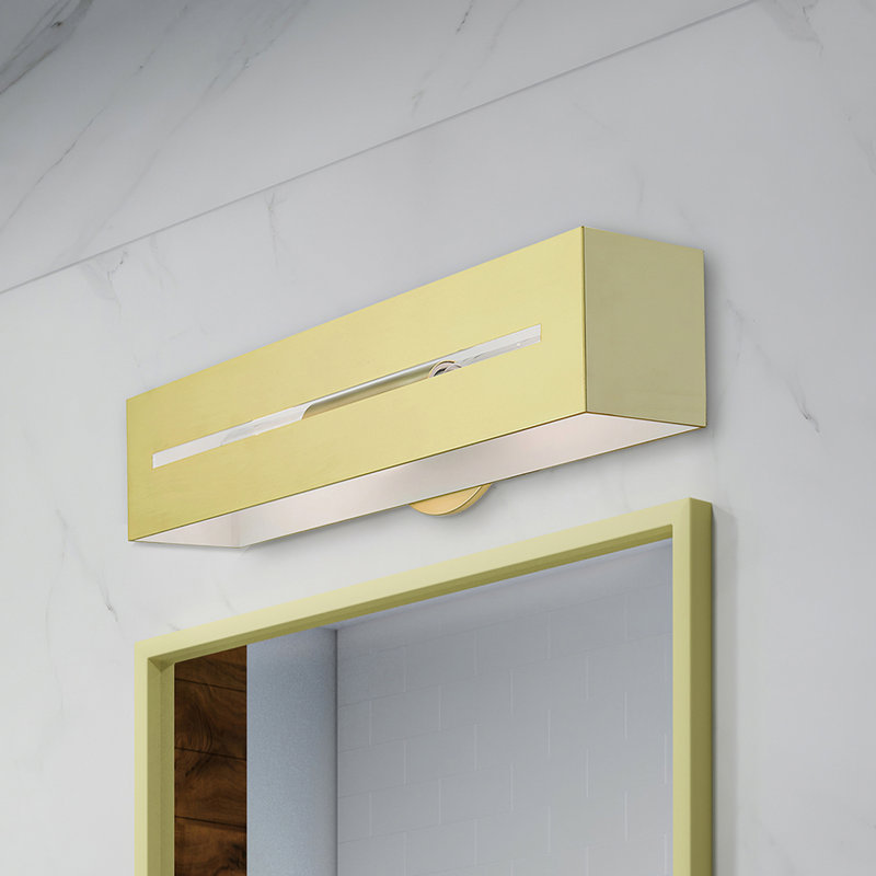 Columbus 2 - Light Dimmable Bath Bar, Satin Brass