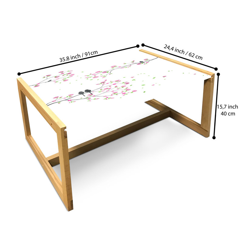 Jahnai Sled Coffee Table, 90cm H x 62cm W x 40cm D