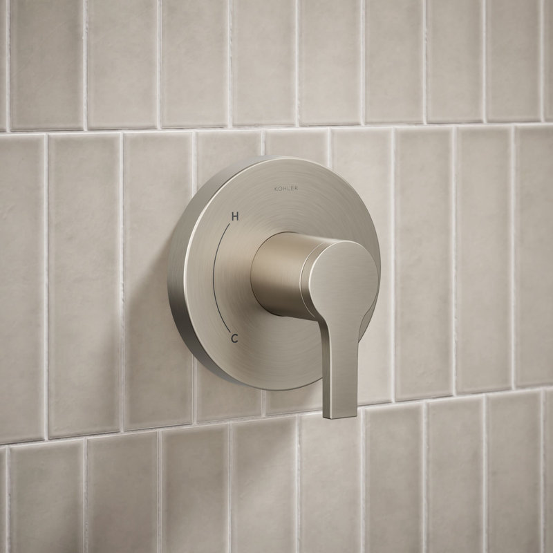 Elate Rite-Temp Shower Trim Kit, 1.75 Gpm, Brushed Nickel