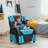 Eduarte Faux Leather Recliner-1944620839