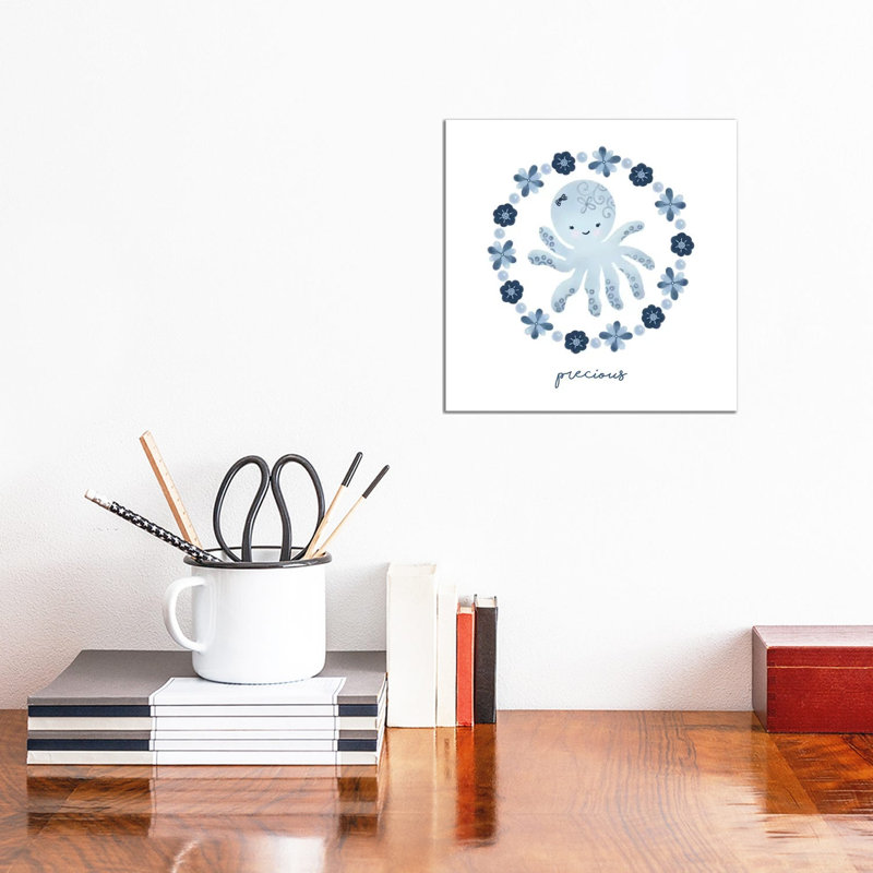 Ocean Friends I by Noonday Design - Wrapped Canvas Gallery-Wrapped Canvas Giclée, 30.48 cm H x 30.48 cm W