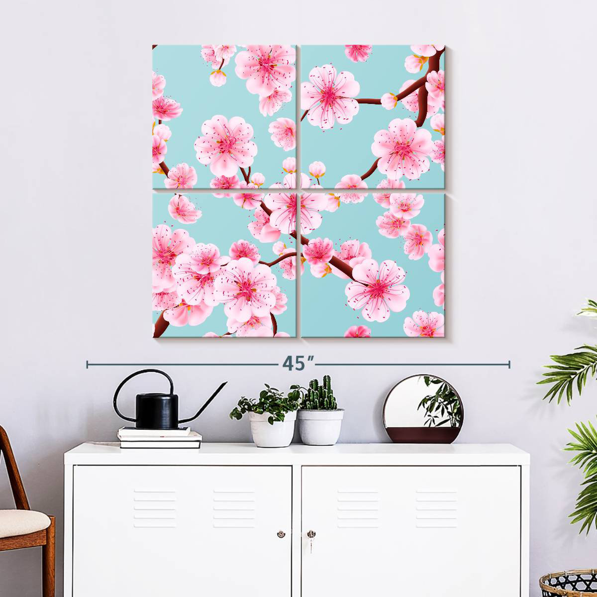 Lark Manor Harnek Pink Japanese Cherry Blossom - Wayfair Canada