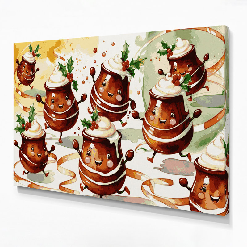 Art mural sur toile beige, H 11 po x l 14 po