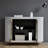Solid wood retro simple decoration locker