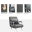 Canapé-lit pliant convertible 5 positions HOMcom
