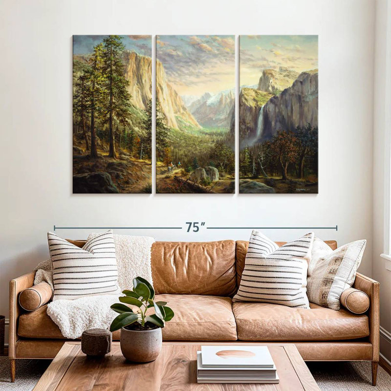 Alvord Riding The Range, 42" H x 65" W