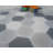 Solid Mixed Gray Hex 8" x 9" Cement Wall & Floor Tile
