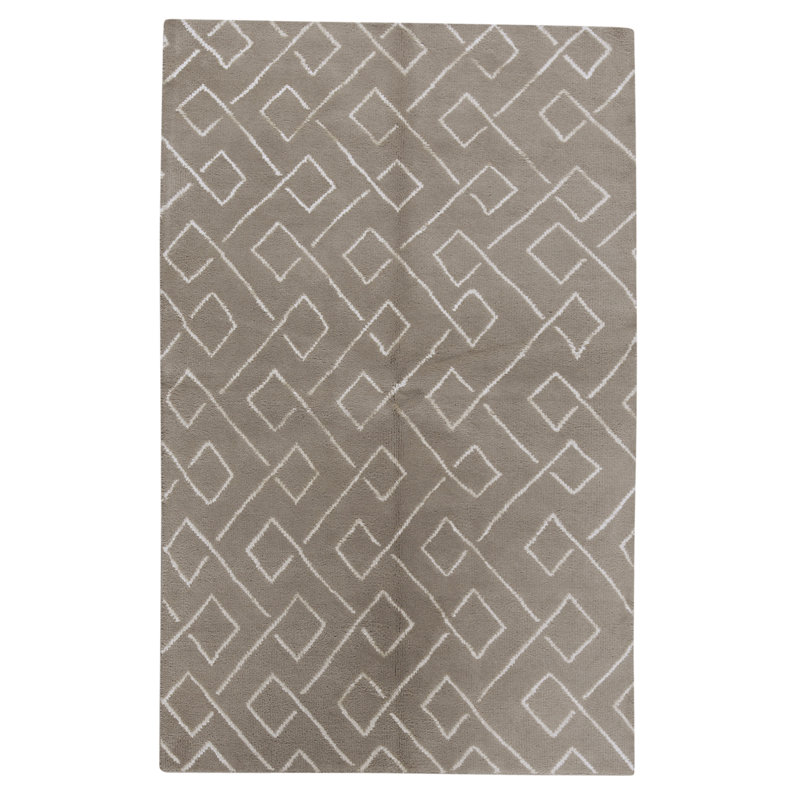 Tapis rectangulaire noué à la main