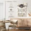 "Kitchen Rules", art textuel sur toile tendue-514444122