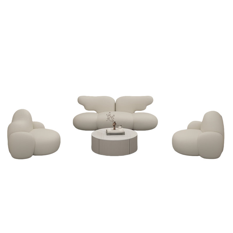 Nordic creative sofa tea table combination