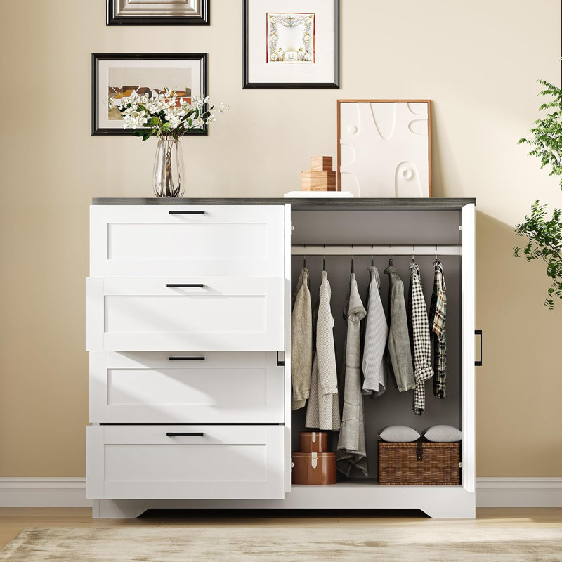 Manufactured Wood Wardrobe
