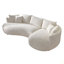 Curved Sofa With Ingenious Shape