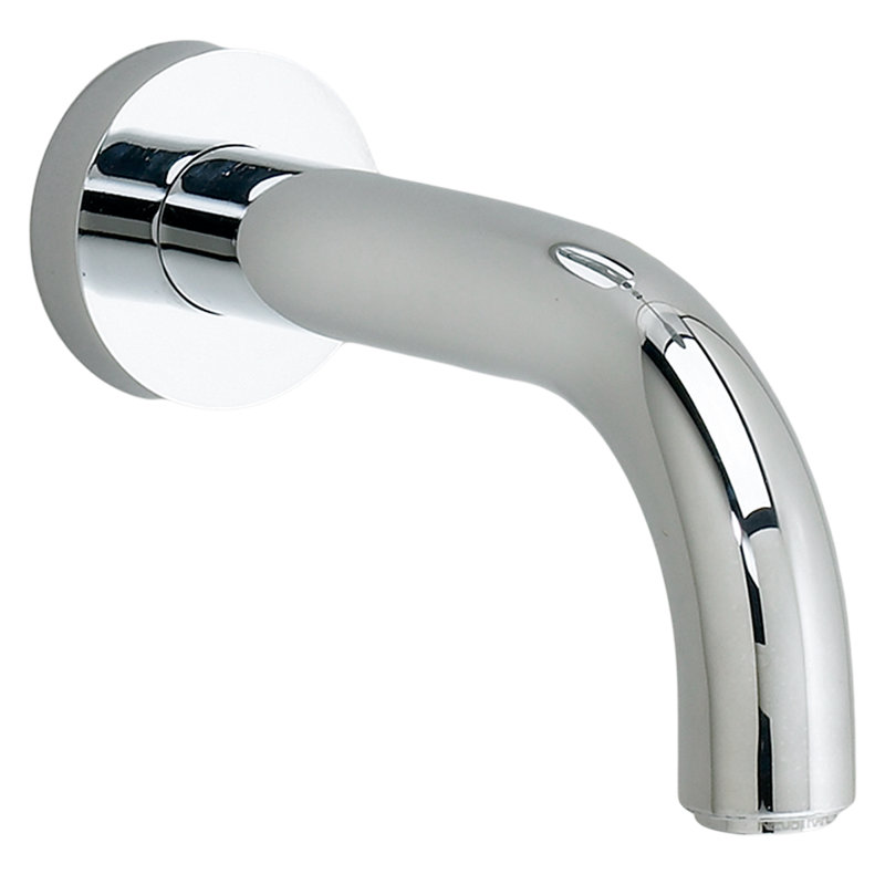 Bec de baignoire mural Serin, Chrome poli