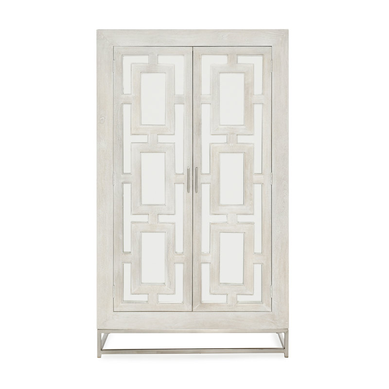 Armoire haute en bois de manguier Adina