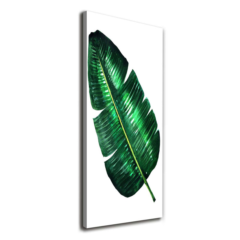 Banana Leaf - Wrapped Canvas Print