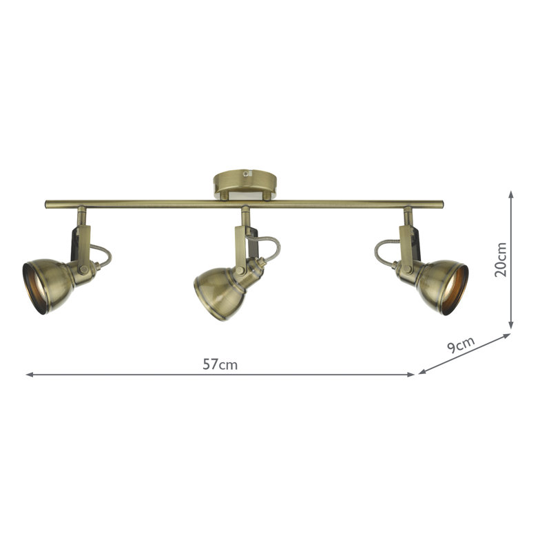 Natick 57cm 3 -Light Track Kit