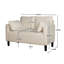 Causeuse moderne en velours côtelé 48 "-1227985086