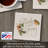 Thanks & Giving Single Tumbled Tile Coaster Create Your Own Set