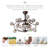 Tilomar 19.69'' Ceiling Fan with Light Kit